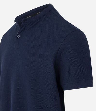 Polo Manga Corta Cuello Mao 5