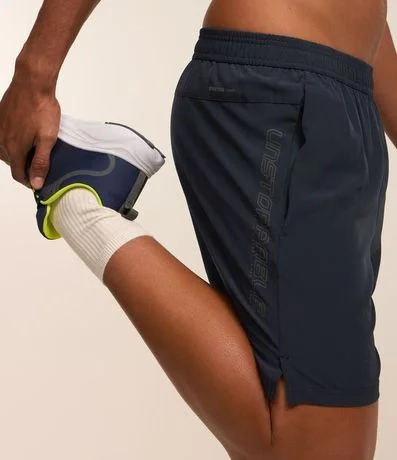 Bermuda Deportiva con Cordón Interior y Lettering Reflectante 4
