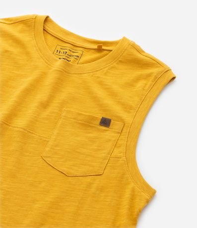 Musculosa Infantil en Flamé con Bolsillo - Talle 5 a 14 años 5