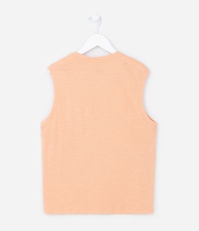 Musculosa Infantil en Flamé con Bolsillo - Talle 5 a 14 años 2