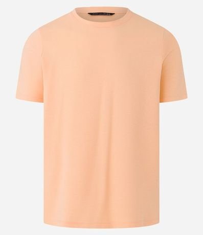 Remera Slim en Algodón con Textura Acanalada 5