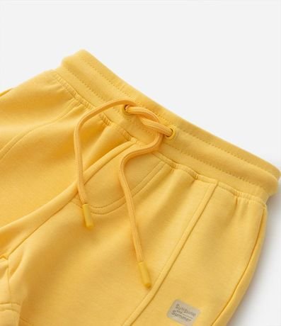 Bermuda Infantil en Microfibra con Recortes y Lazo - Talle 1 a 5 años 7