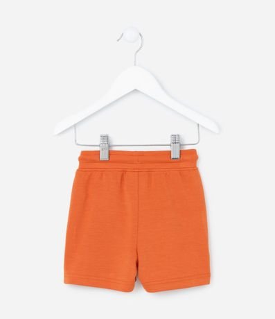 Bermuda Infantil en Microfibra con Recortes y Lazo - Talle 1 a 5 años 2