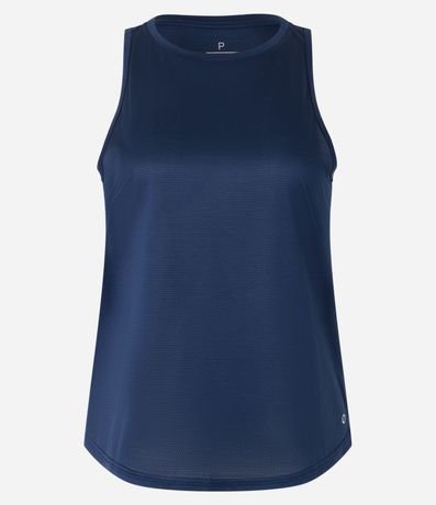 Musculosa Nadadora Deportiva con Bajo Redondeado 5