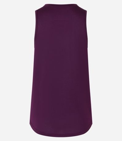 Musculosa Nadadora Deportiva con Bajo Redondeado 8