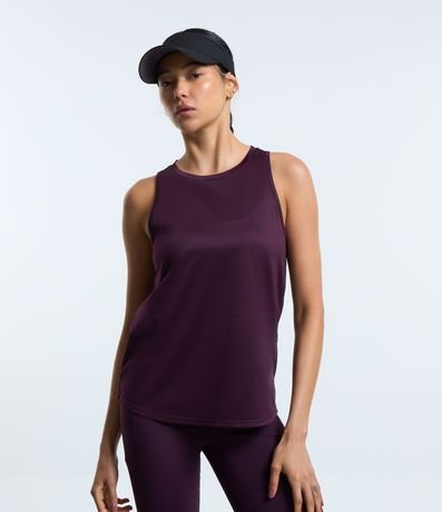 Musculosa Nadadora Deportiva con Bajo Redondeado 2