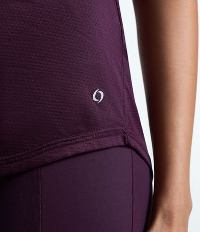 Musculosa Nadadora Deportiva con Bajo Redondeado 5