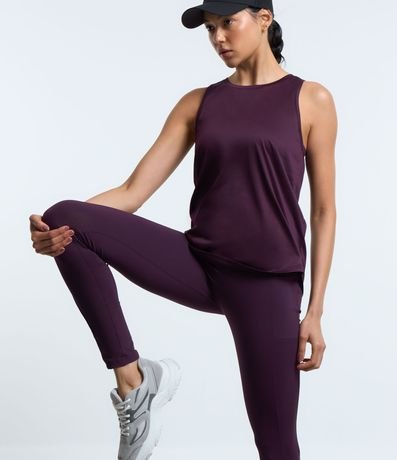 Musculosa Nadadora Deportiva con Bajo Redondeado 6