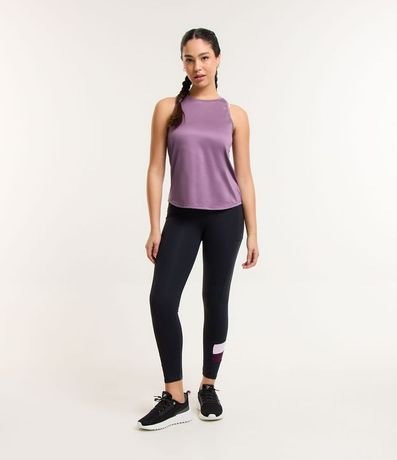 Musculosa Nadadora Deportiva con Bajo Redondeado 2