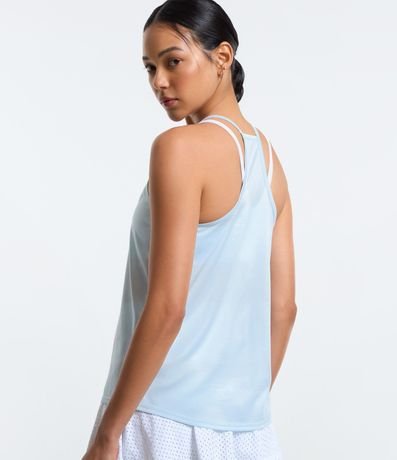 Musculosa Deportiva en Microfibra con Breteles Finos 3