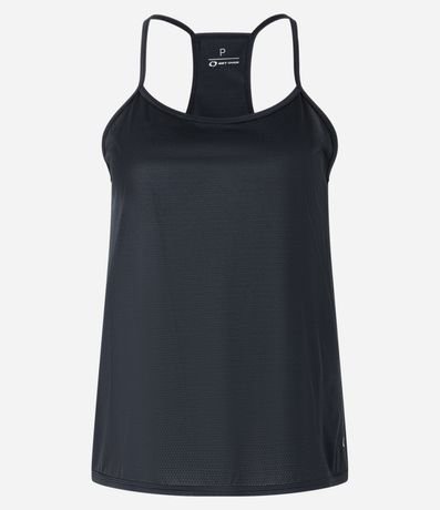 Musculosa Deportiva en Microfibra con Breteles Finos 6