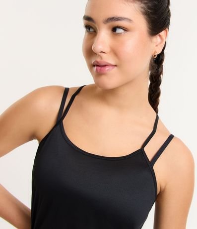 Musculosa Deportiva en Microfibra con Breteles Finos 4