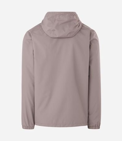 Campera Rompevientos con Capucha y Bolsillo con Cierre 11