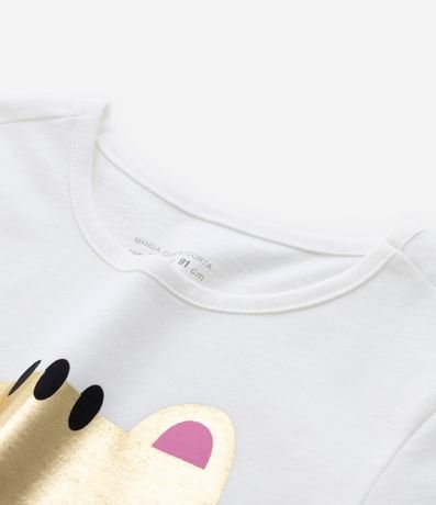 Blusa Infantil con Estampa de Gato - Talle 1 a 5 años 3
