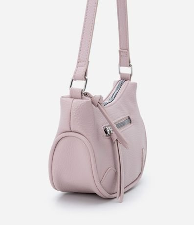 Bolso Baguette Infantil en PU con Recortes y Bolsillo - Talle U 2