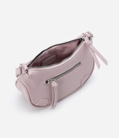 Bolso Baguette Infantil en PU con Recortes y Bolsillo - Talle U 4