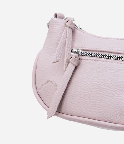Bolso Baguette Infantil en PU con Recortes y Bolsillo - Talle U 5