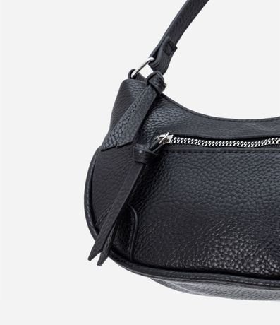 Bolso Baguette Infantil en PU con Recortes y Bolsillo - Talle U 5