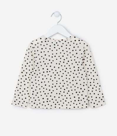 Blusa Infantil con Estampado de Lunares - Talle 1 a 5 años 2