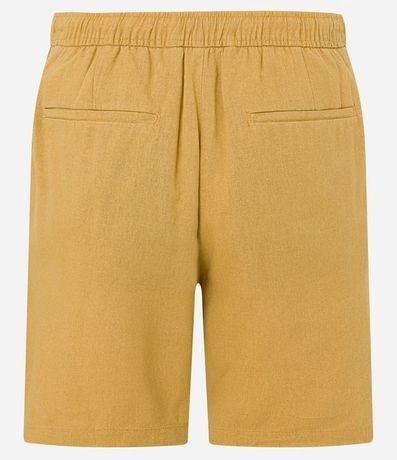 Bermuda Slim en Viscolino con Cordón y Bolsillos 8