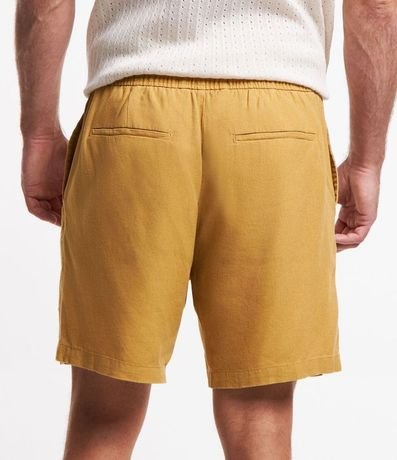 Bermuda Slim en Viscolino con Cordón y Bolsillos 6