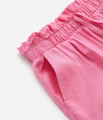 Short Clochard Infantil en Viscosa con Lazo - Talle 5 a 14 años 4