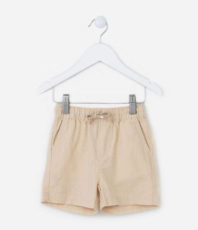 Bermuda Infantil en Lino con Bolsillo - Talle 1 a 5 años