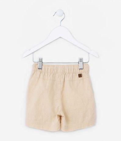 Bermuda Infantil en Lino con Bolsillo - Talle 1 a 5 años 2