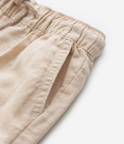 Bermuda Infantil en Lino con Bolsillo - Talle 1 a 5 años 4