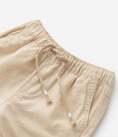 Bermuda Infantil en Lino con Bolsillo - Talle 1 a 5 años 6