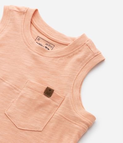 Musculosa Infantil en Algodón con Bolsillo - Talle 1 a 5 años 5