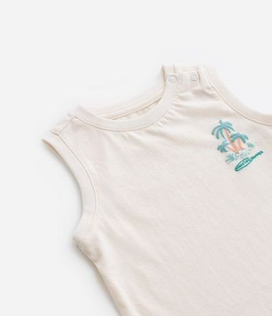 Conjunto Infantil con Estampa Cocoteros - Talle 3 a 18 meses 6