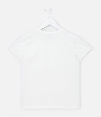 Blusa Infantil con Detalle de Bolsillo y Mangas Bordadas - Talle 5 a 14 años 2