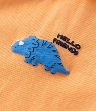 Conjunto Infantil con Estampa de Dinos - Talle 0 a 18 meses 4