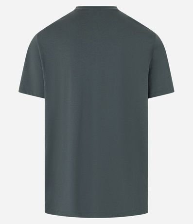 Remera Comfort en Algodón Pima con Manga Corta 6