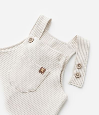 Peto Infantil Texturizado con Pequeño Bolsillo - Talle 0 a 18 meses 5