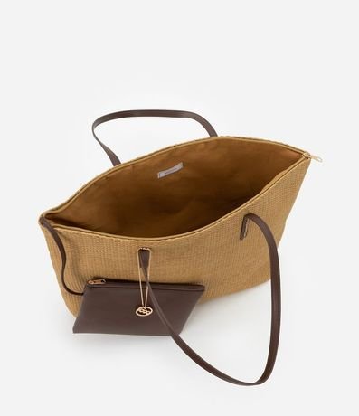 Bolsa de Playa Mediana con Asa Pespontada y Neceser 6