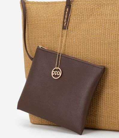 Bolsa de Playa Mediana con Asa Pespontada y Neceser 7