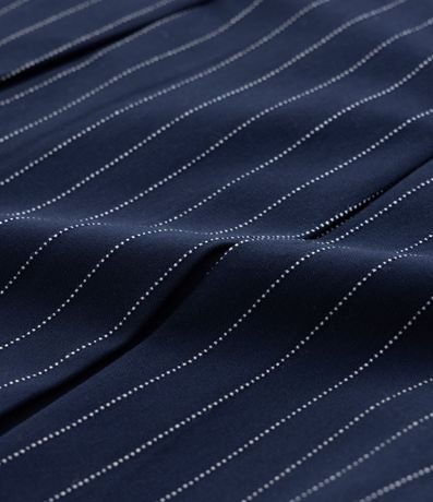 Pollera Plisada Sastrería Infantil Rayada y con Cadena - Talle 5 a 14 años 3