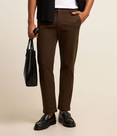 Pantalón en Algodón Fit Cropped 3