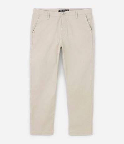 Pantalón en Algodón Fit Cropped 9
