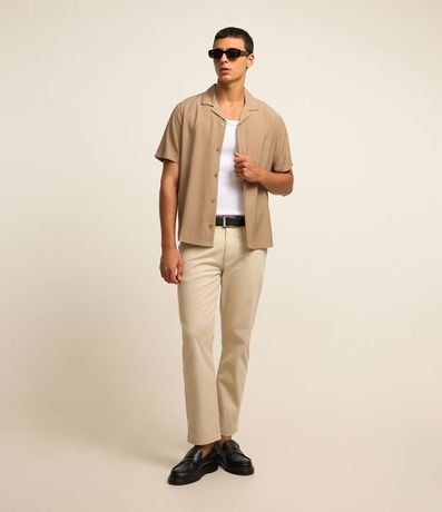 Pantalón en Algodón Fit Cropped 4