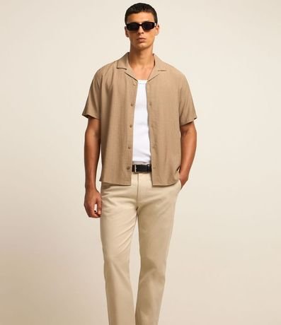 Pantalón en Algodón Fit Cropped 6