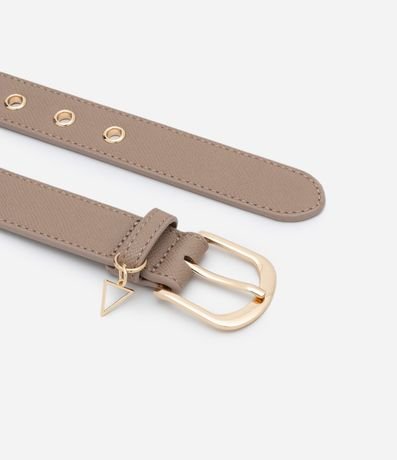 Kit 02 Cinturones en PU con Colgante de Triángulo 2