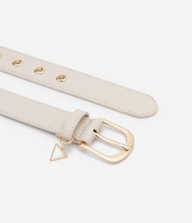 Kit 02 Cinturones en PU con Colgante de Triángulo 3