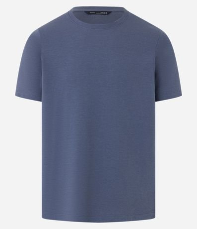 Remera Slim en Algodón con Textura Acanalada 5