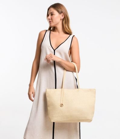 Bolsa de Playa Grande con Breteles Finos y Necesaire