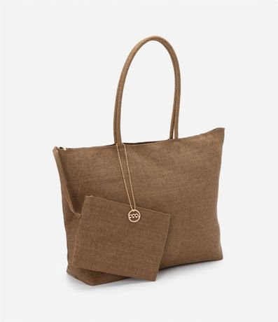 Bolsa de Playa Grande con Breteles Finos y Necesaire 2