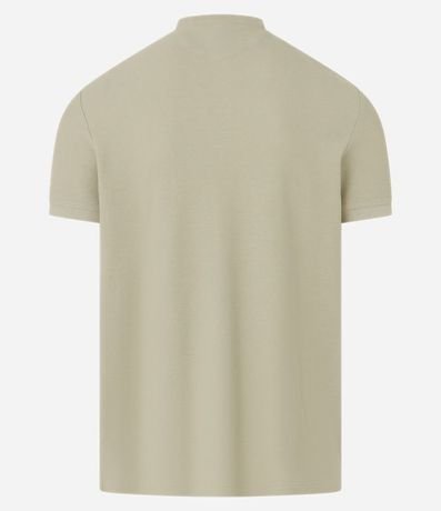 Polo Manga Corta Cuello Mao 6