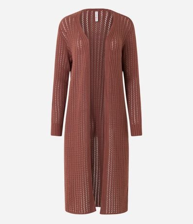 Saco Alargado en Punto Texturizado 6